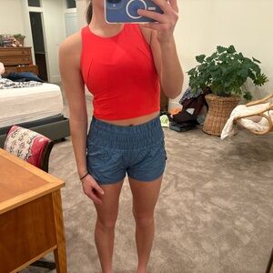 Lululemon Athletica Red Tank Top